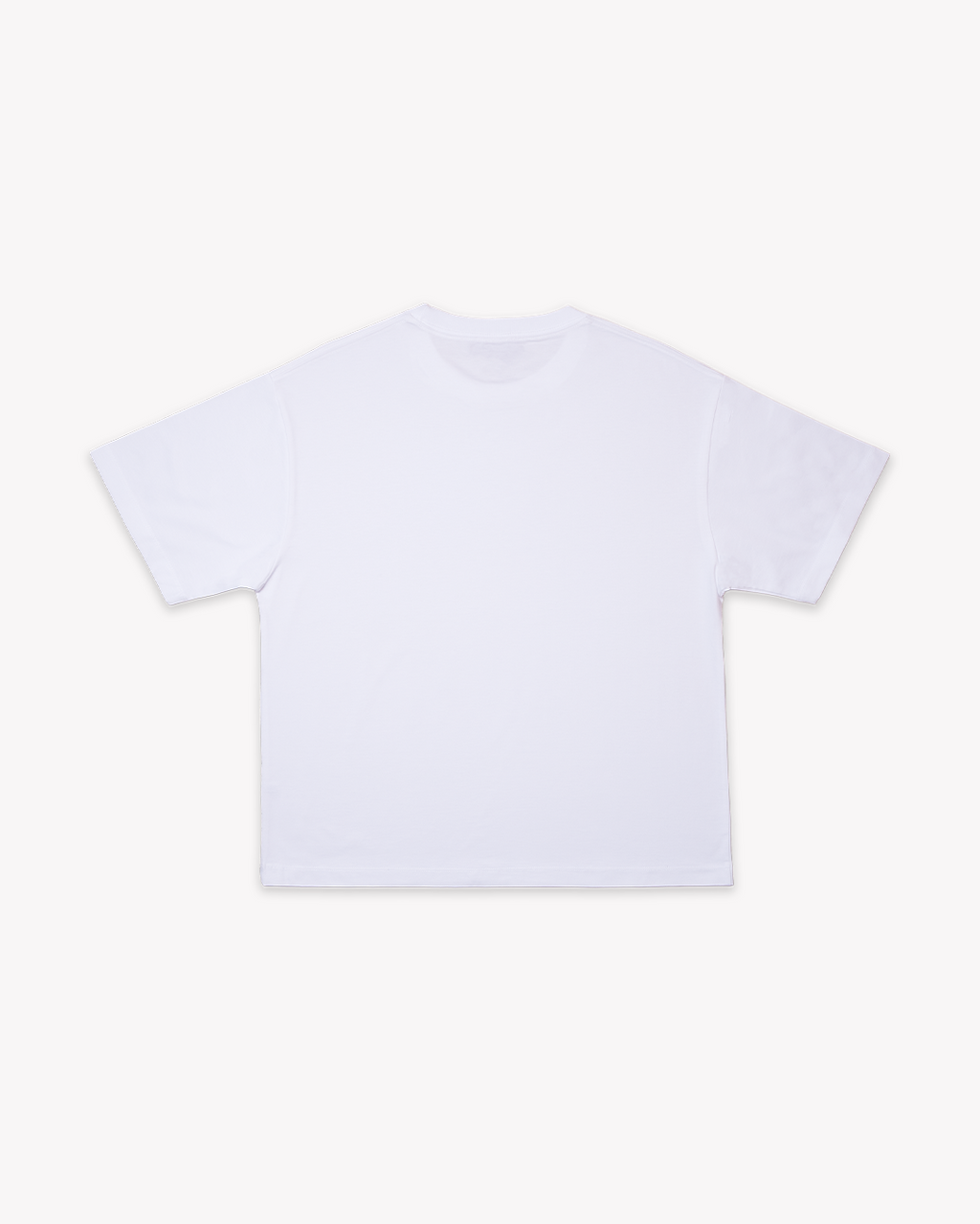 Script S/S tee White