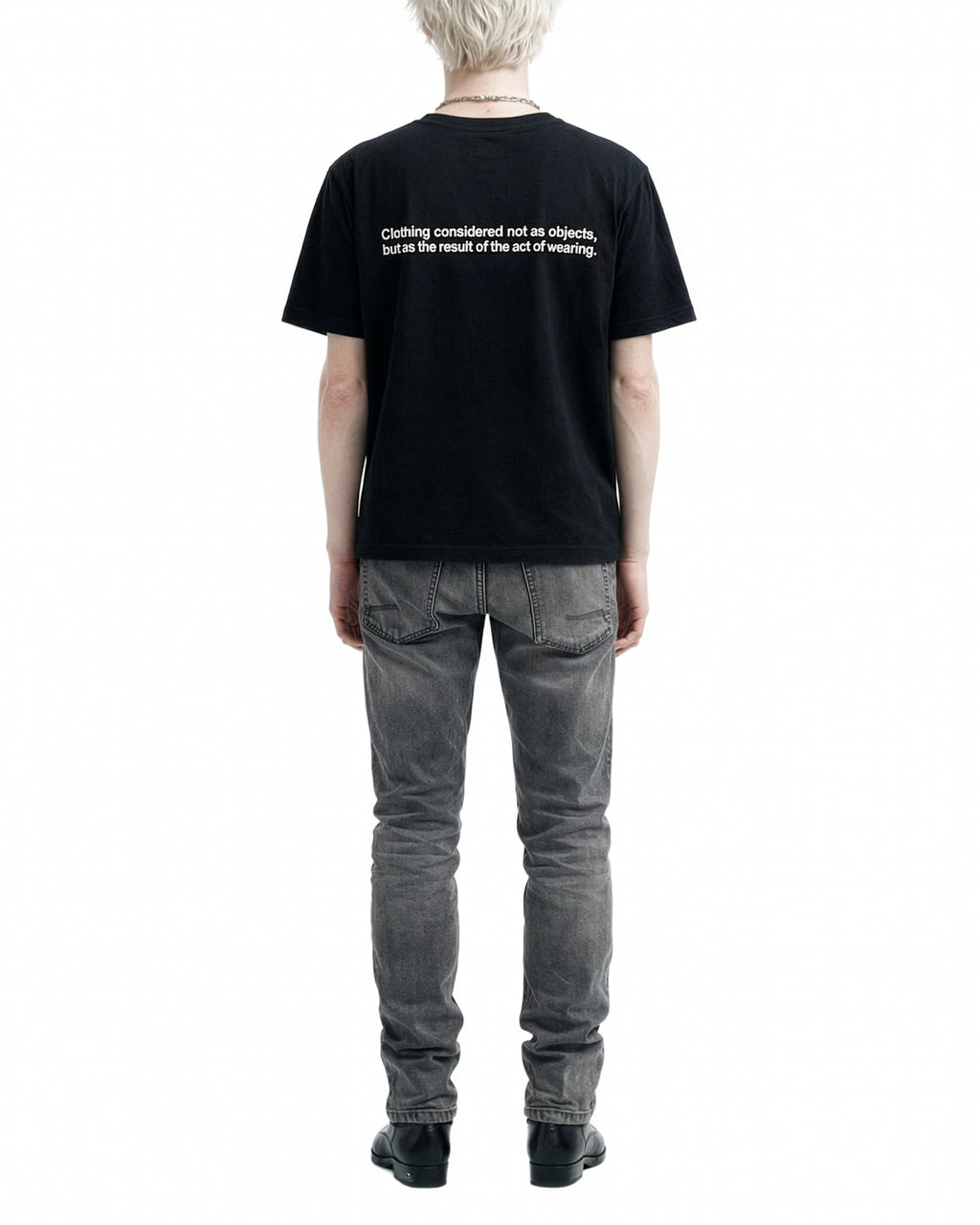 CW-001 S/S tee Black