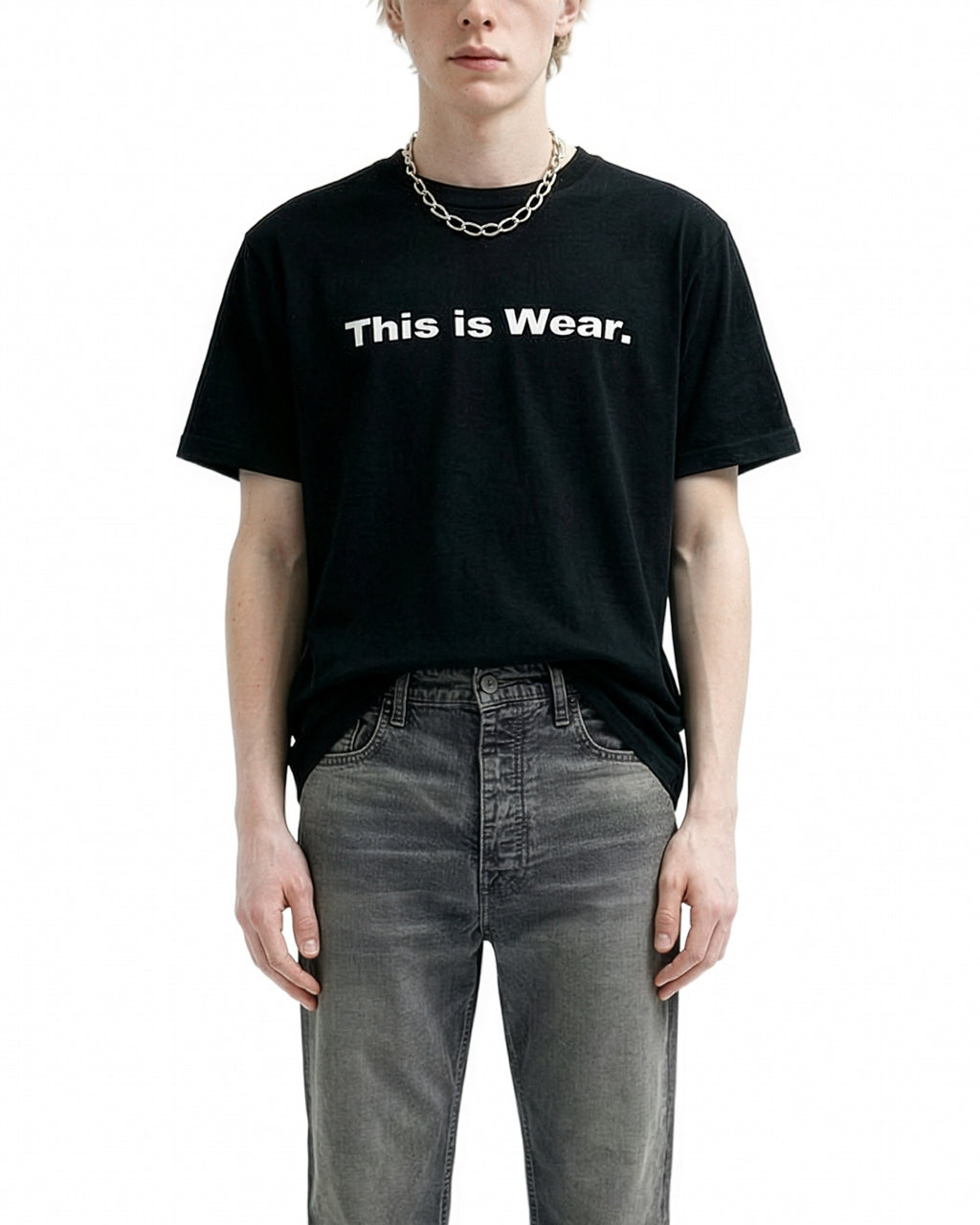 CW-001 S/S tee Black
