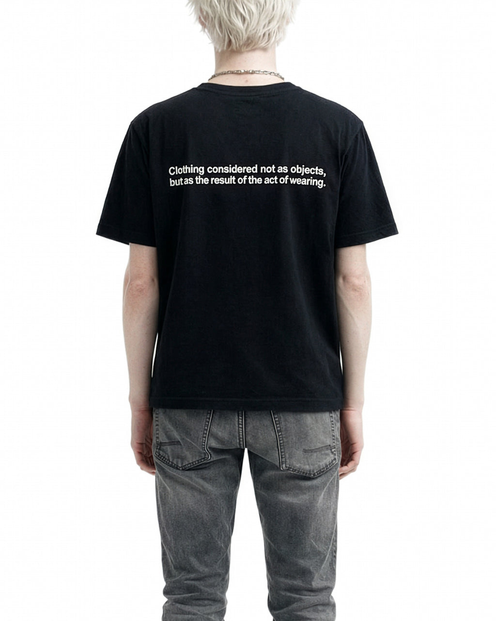 CW-001 S/S tee Black