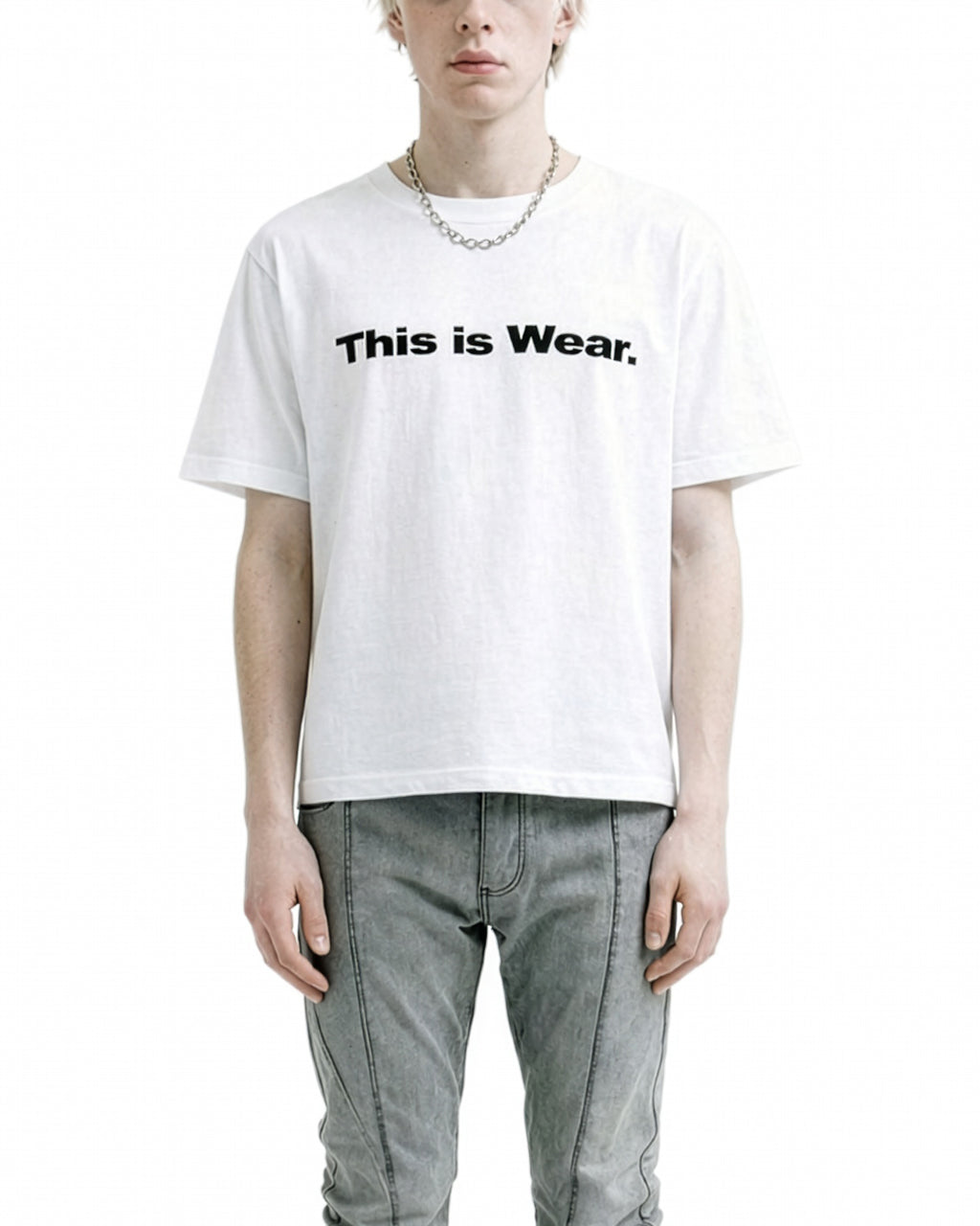 CW-001 S/S tee White