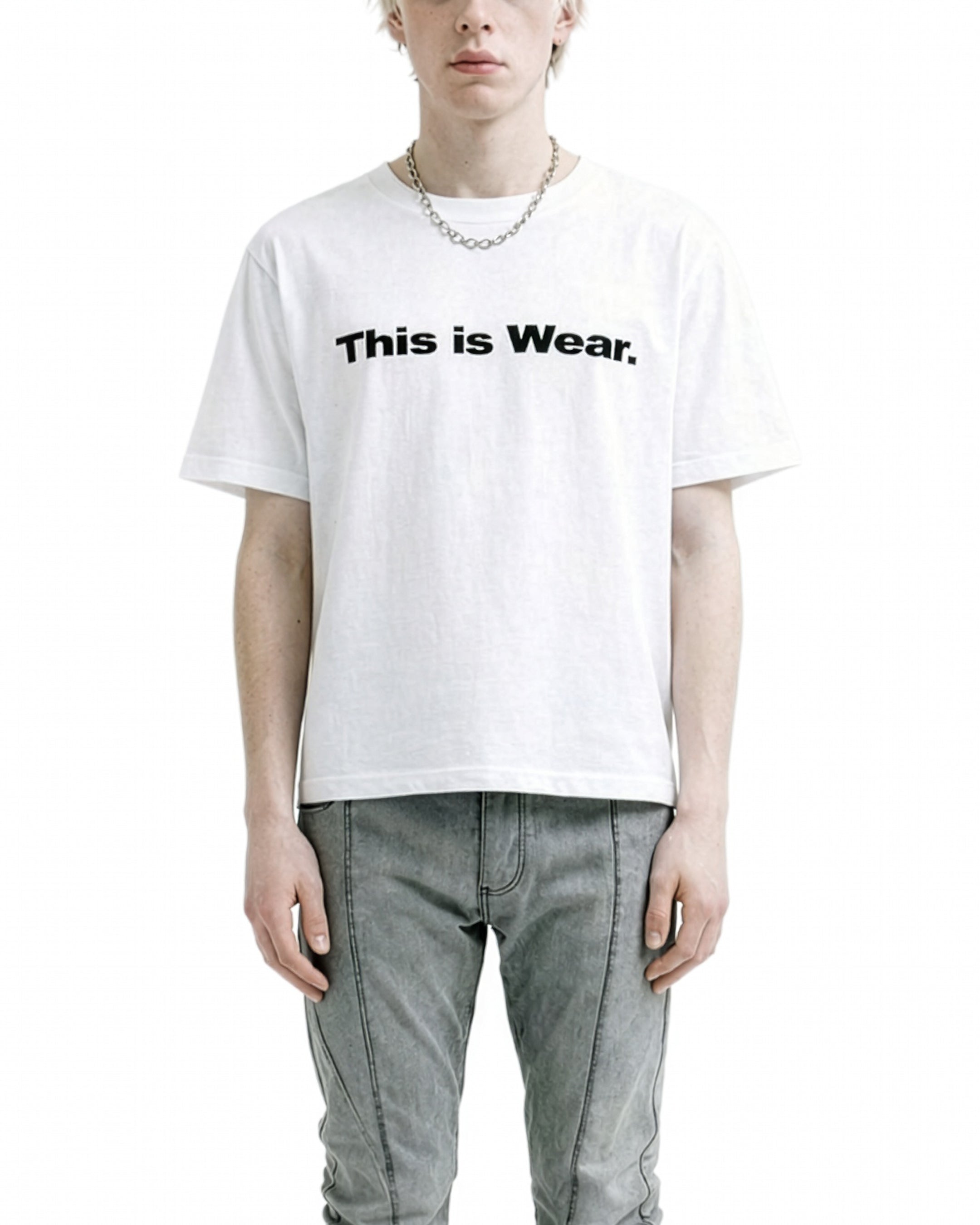 CW-001 S/S tee White