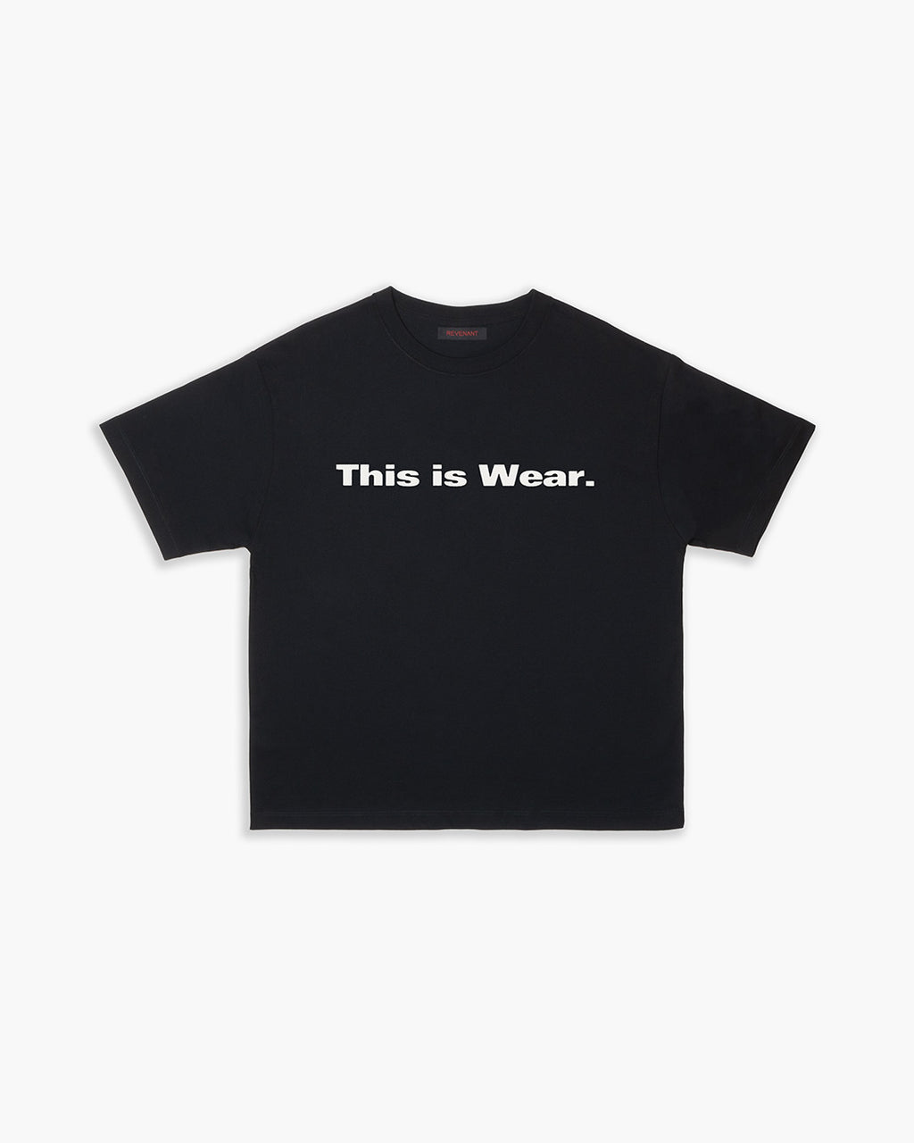 CW-001 S/S tee Black