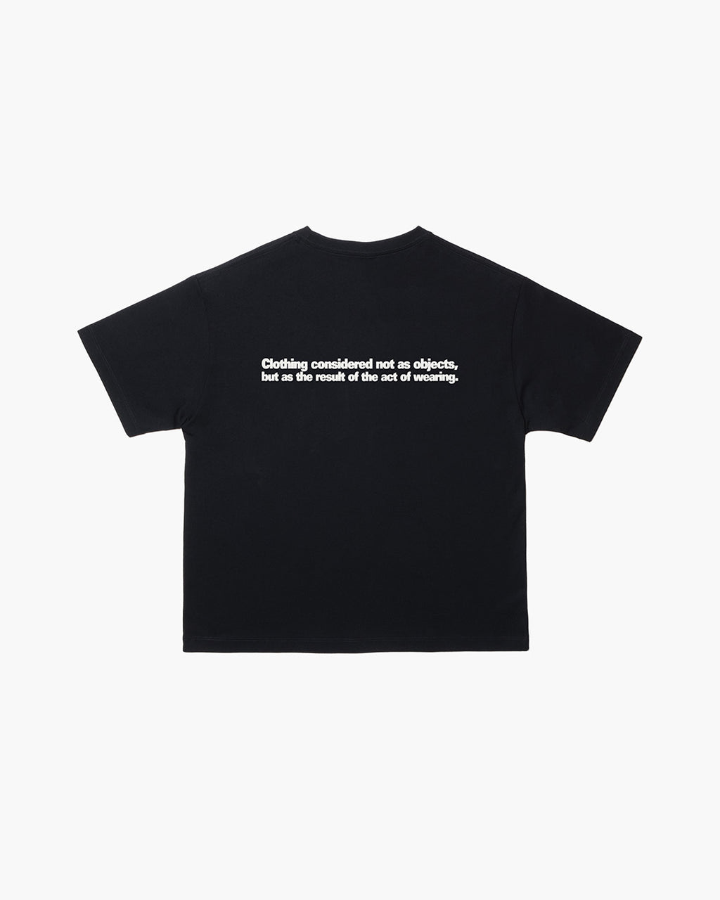 CW-001 S/S tee Black
