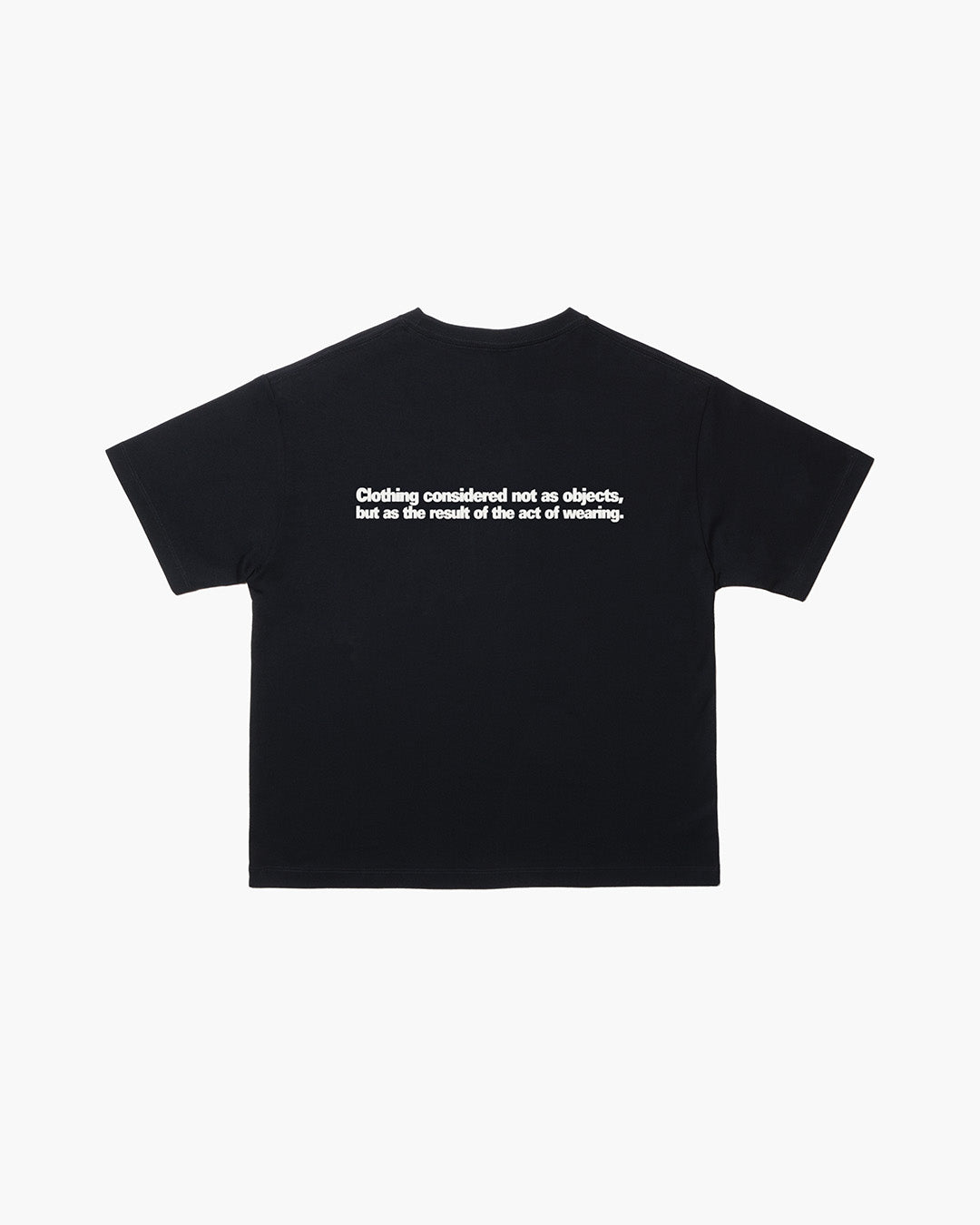 CW-001 S/S tee Black