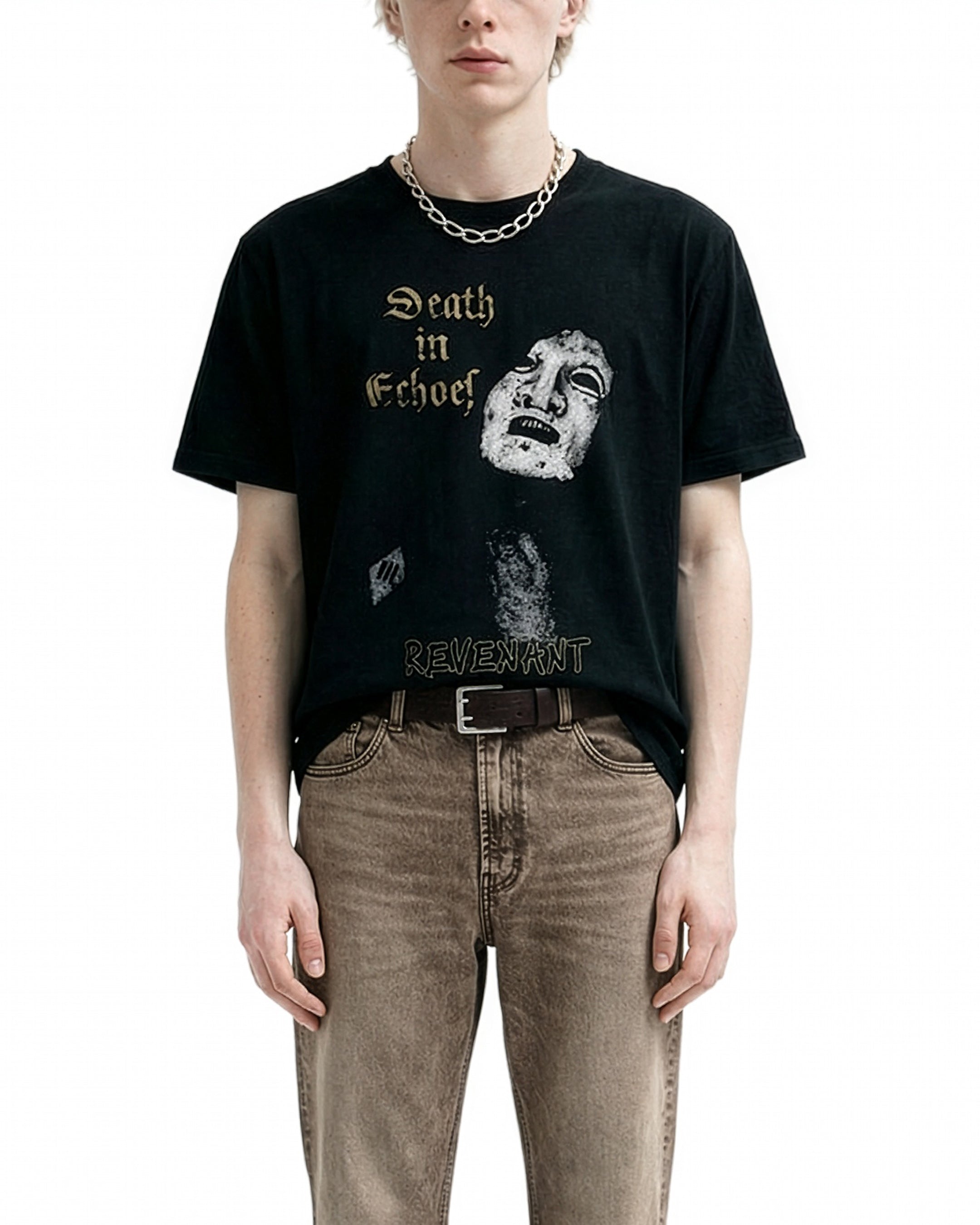 Death in echoes S/S tee