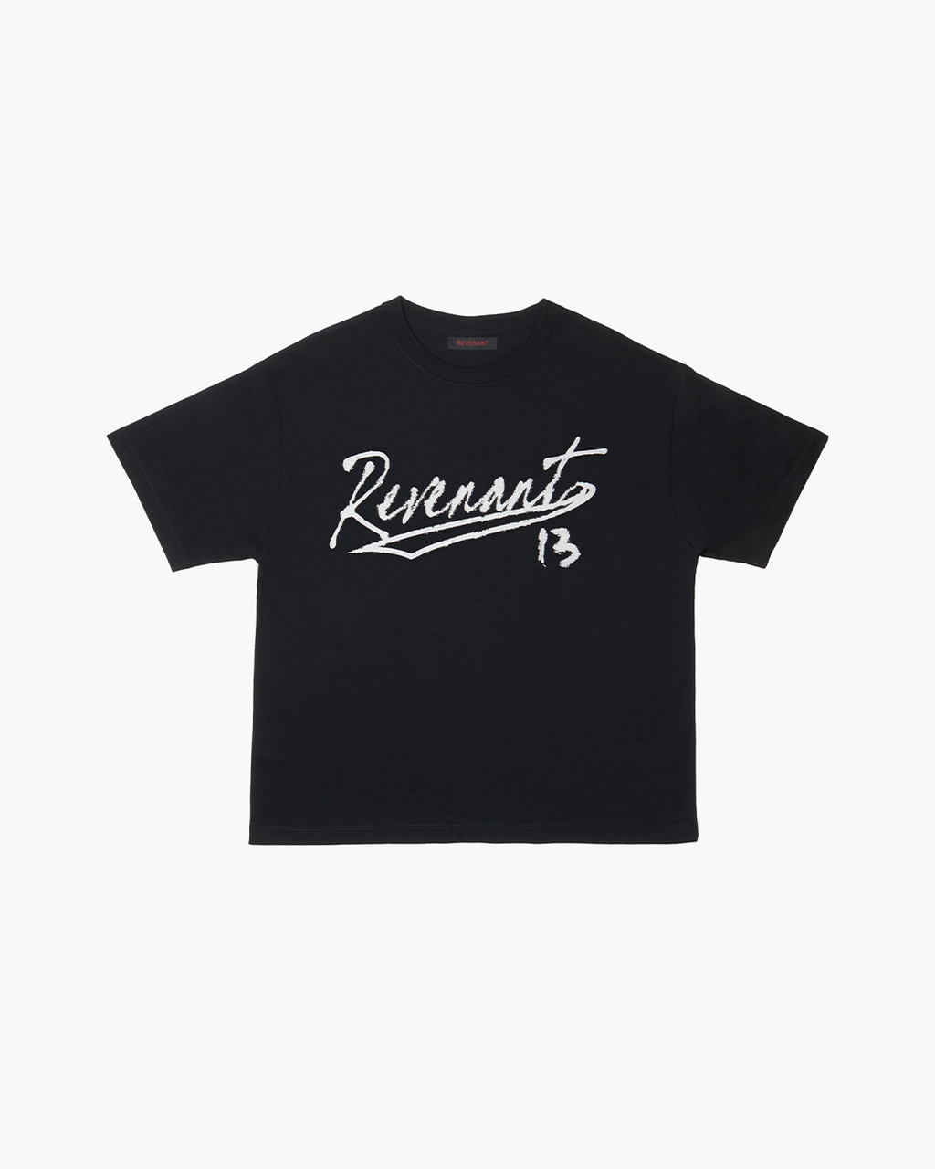 Script S/S tee Black