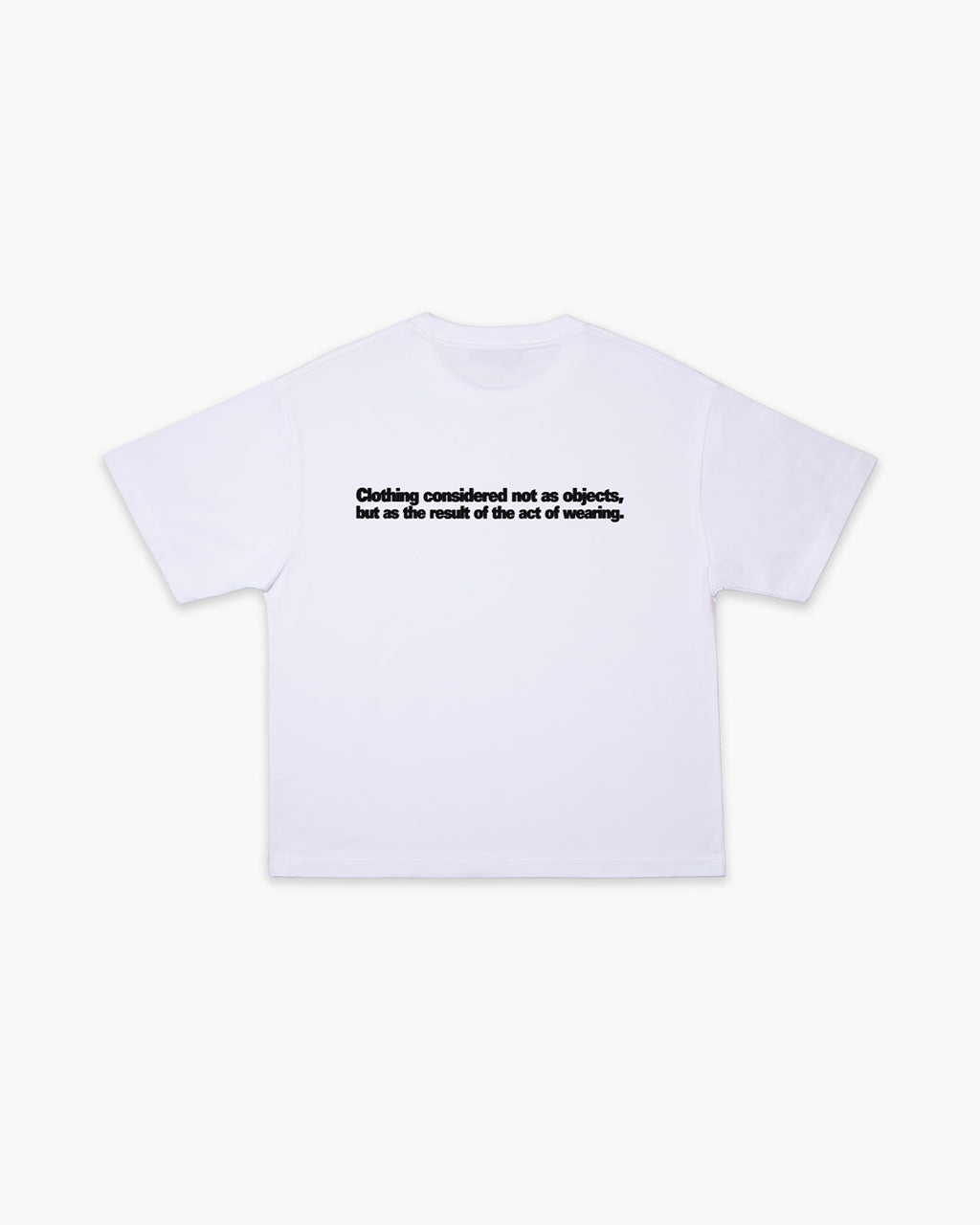 CW-001 S/S tee White