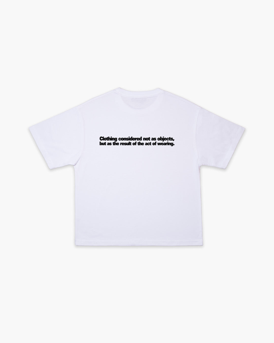 CW-001 S/S tee White
