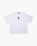 Square logo S/S tee White